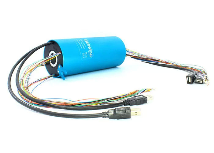 2 회로 10A USB 슬립 링 전원 공급 장치